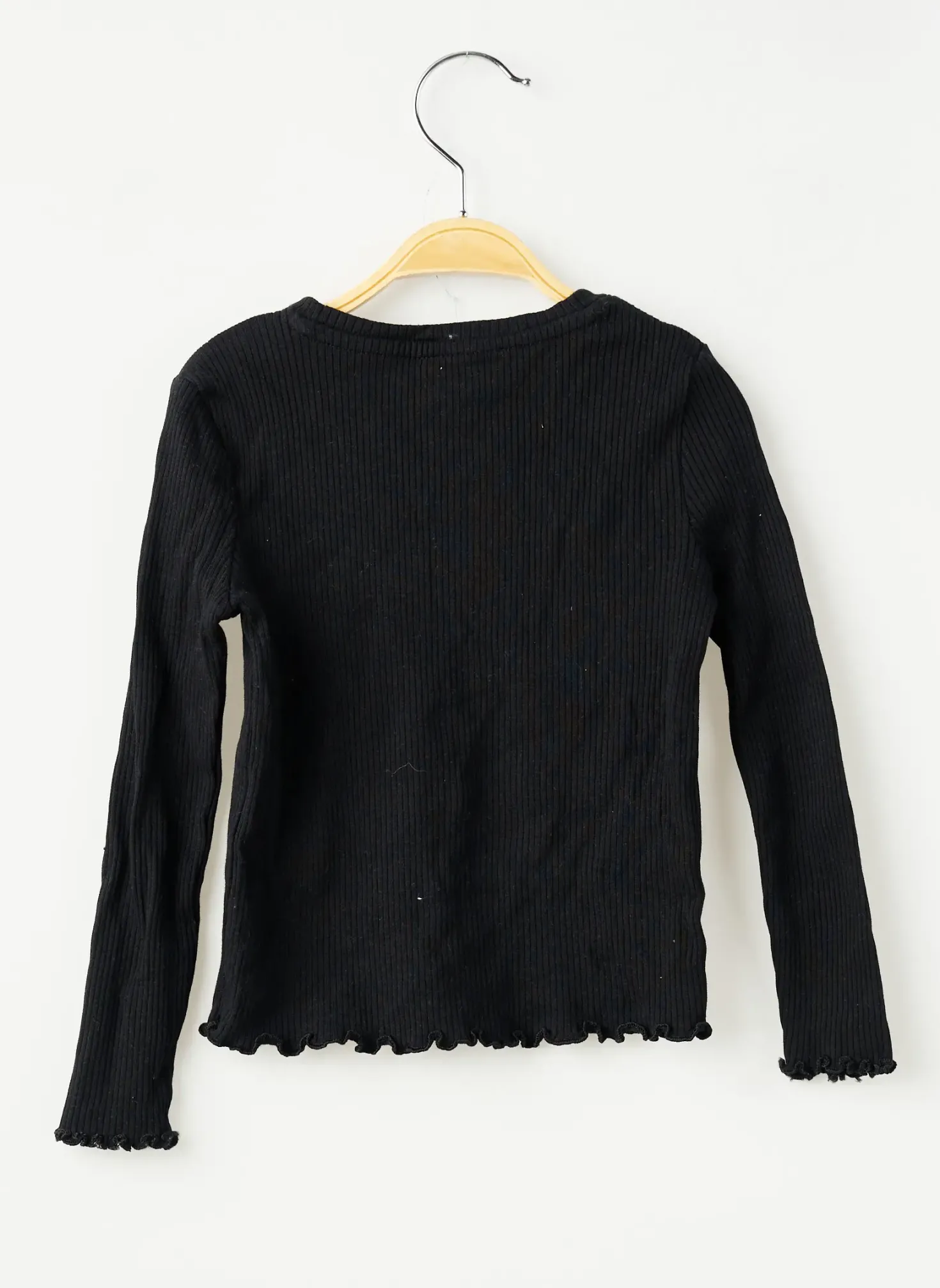 T-shirt Kiabi Noir Manches Longues