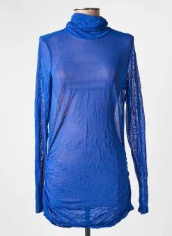 T-shirt Kozan Bleu Manches Longues