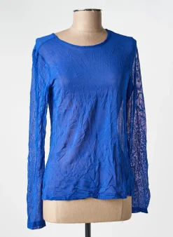 T-shirt Kozan Bleu Manches Longues