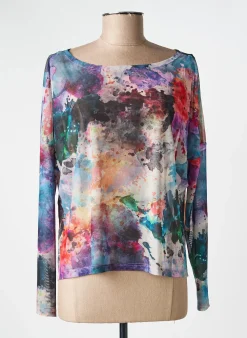 T-shirt Kozan Bleu Manches Longues