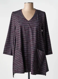 T-shirt Kozan Noir Manches 3/4