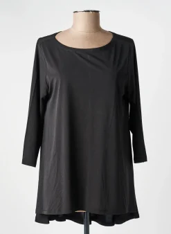 T-shirt Kozan Noir Manches 3/4