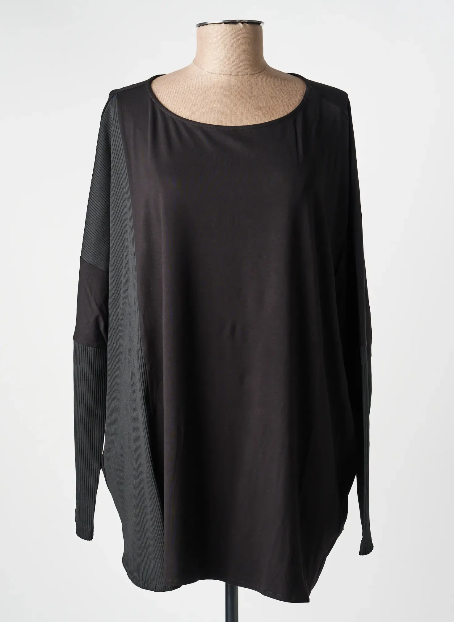 T-shirt Kozan Noir Manches Longues