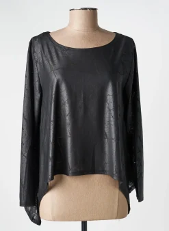 T-shirt Kozan Noir Manches Longues