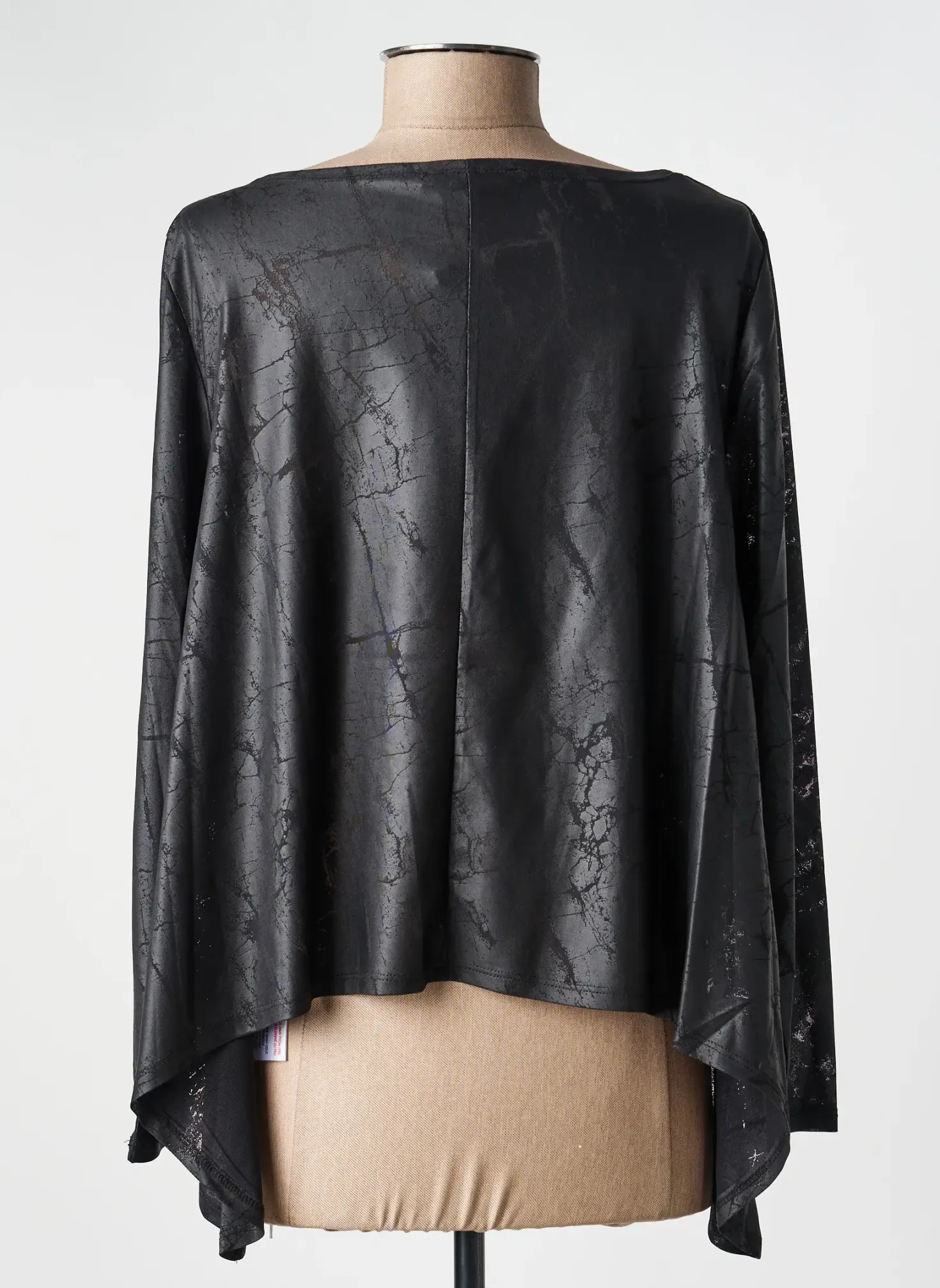 T-shirt Kozan Noir Manches Longues