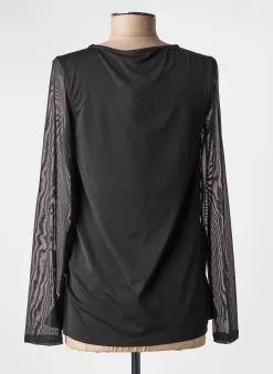 T-shirt Kozan Noir Manches Longues