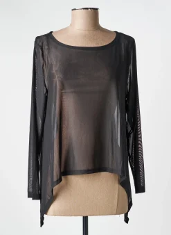 T-shirt Kozan Noir Manches Longues