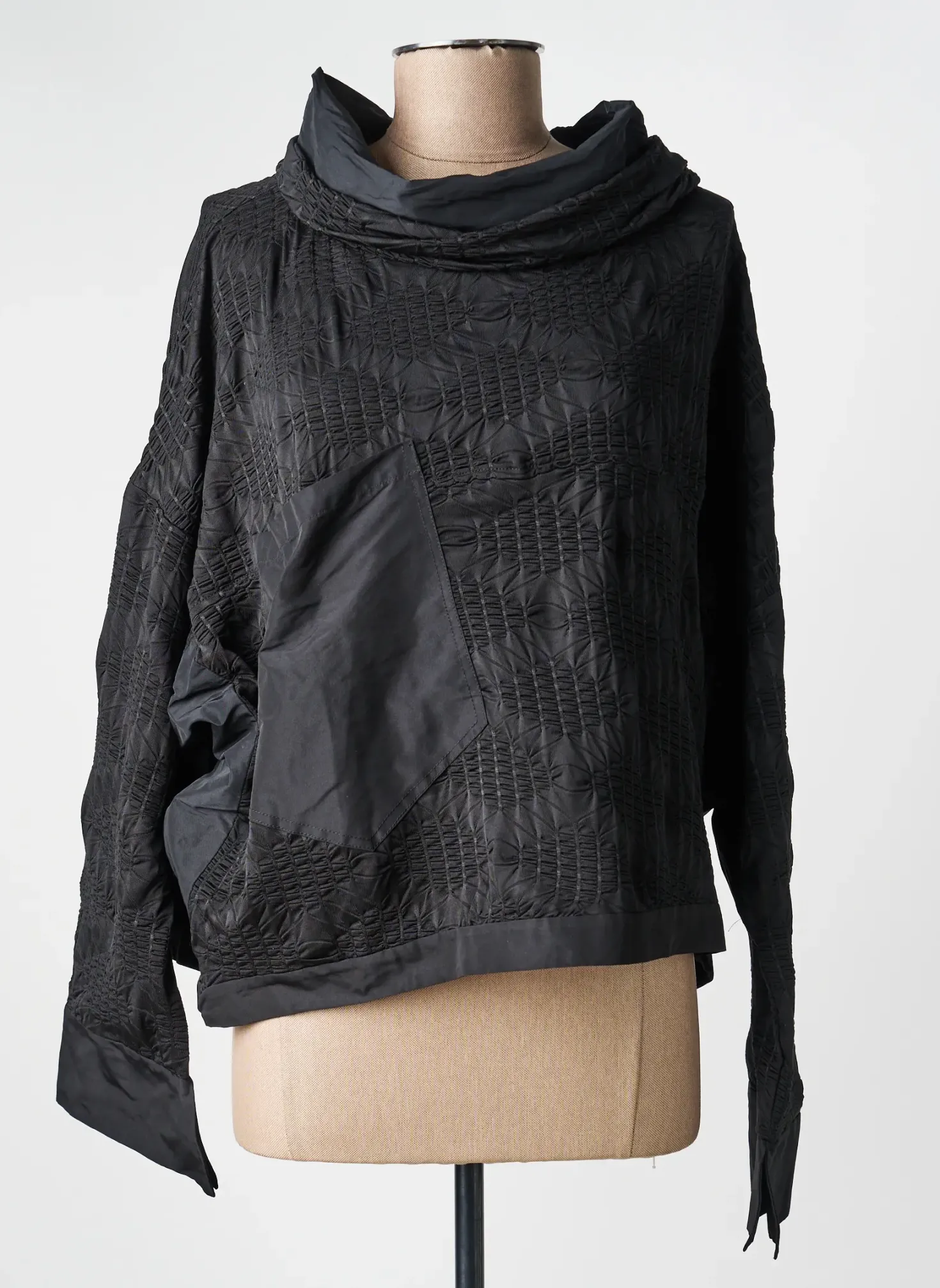 T-shirt Kozan Noir Manches Longues