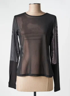 T-shirt Kozan Noir Manches Longues