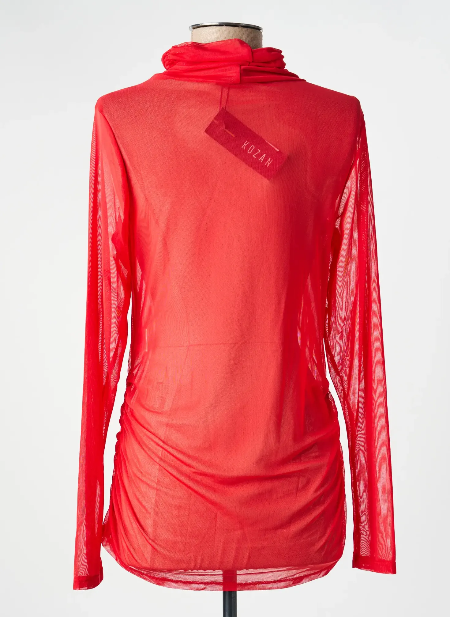 T-shirt Kozan Rouge Manches Longues