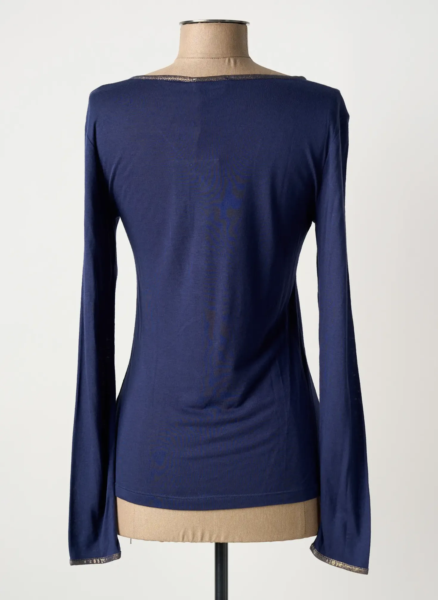 T-shirt La Fee Maraboutee Bleu Manches Longues