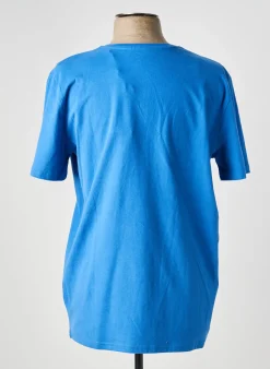 T-shirt Lee Cooper Bleu Manches Courtes