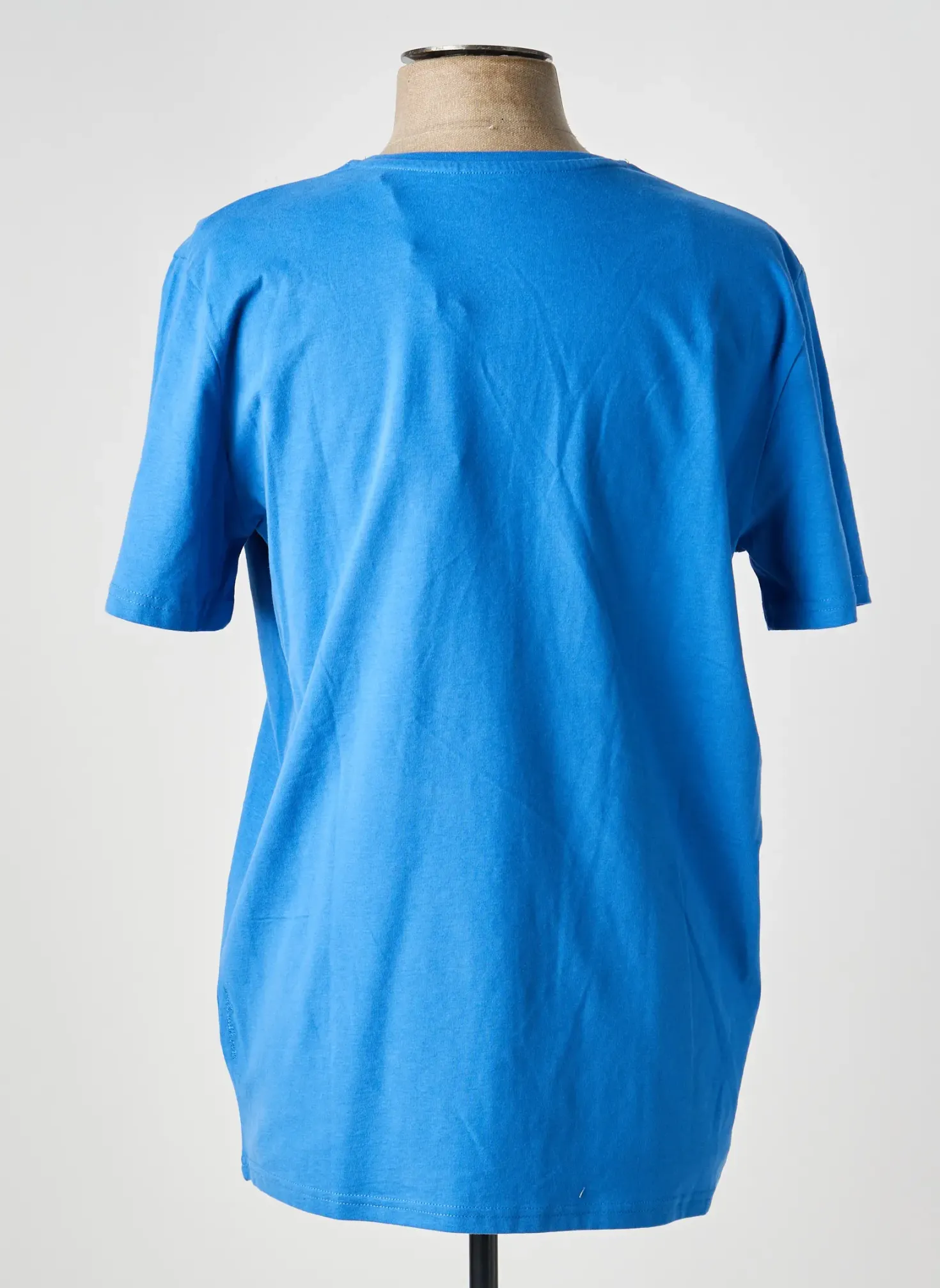 T-shirt Lee Cooper Bleu Manches Courtes