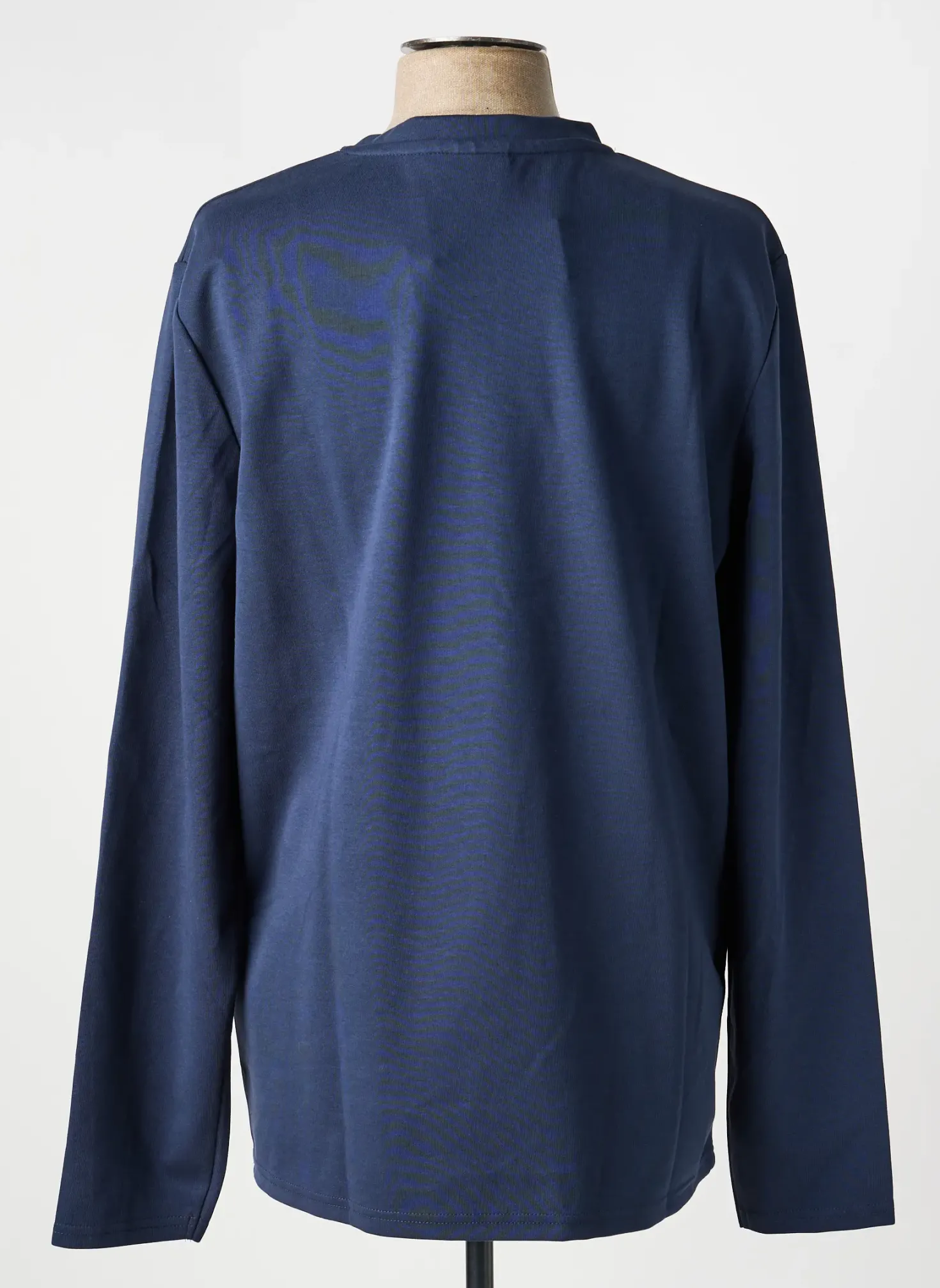 T-shirt Lee Cooper Bleu Manches Longues
