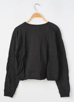 T-shirt Le Temps Des Cerises Noir Manches Longues
