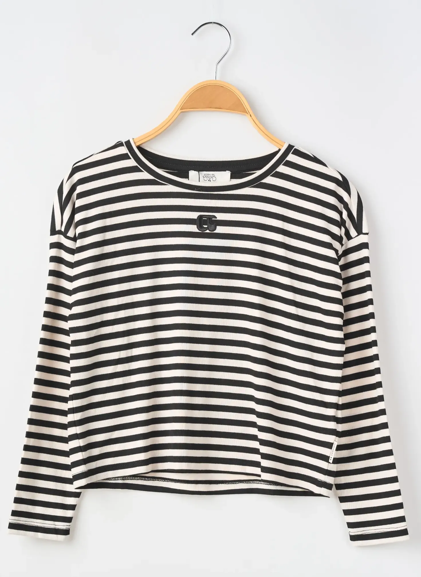 T-shirt Le Temps Des Cerises Noir Manches Longues