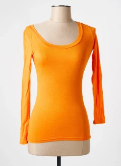 T-shirt Loona Orange Manches Longues