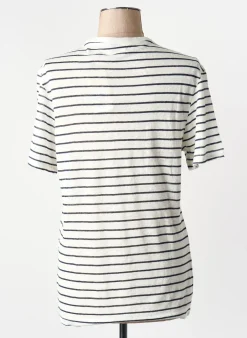 T-shirt Mango Bleu