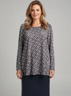 T-shirt Marina Sport Bleu Manches Longues