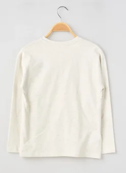 T-shirt Mayoral Beige Manches Longues