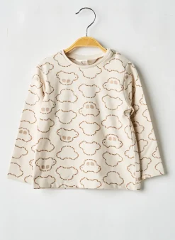 T-shirt Mayoral Beige Manches Longues