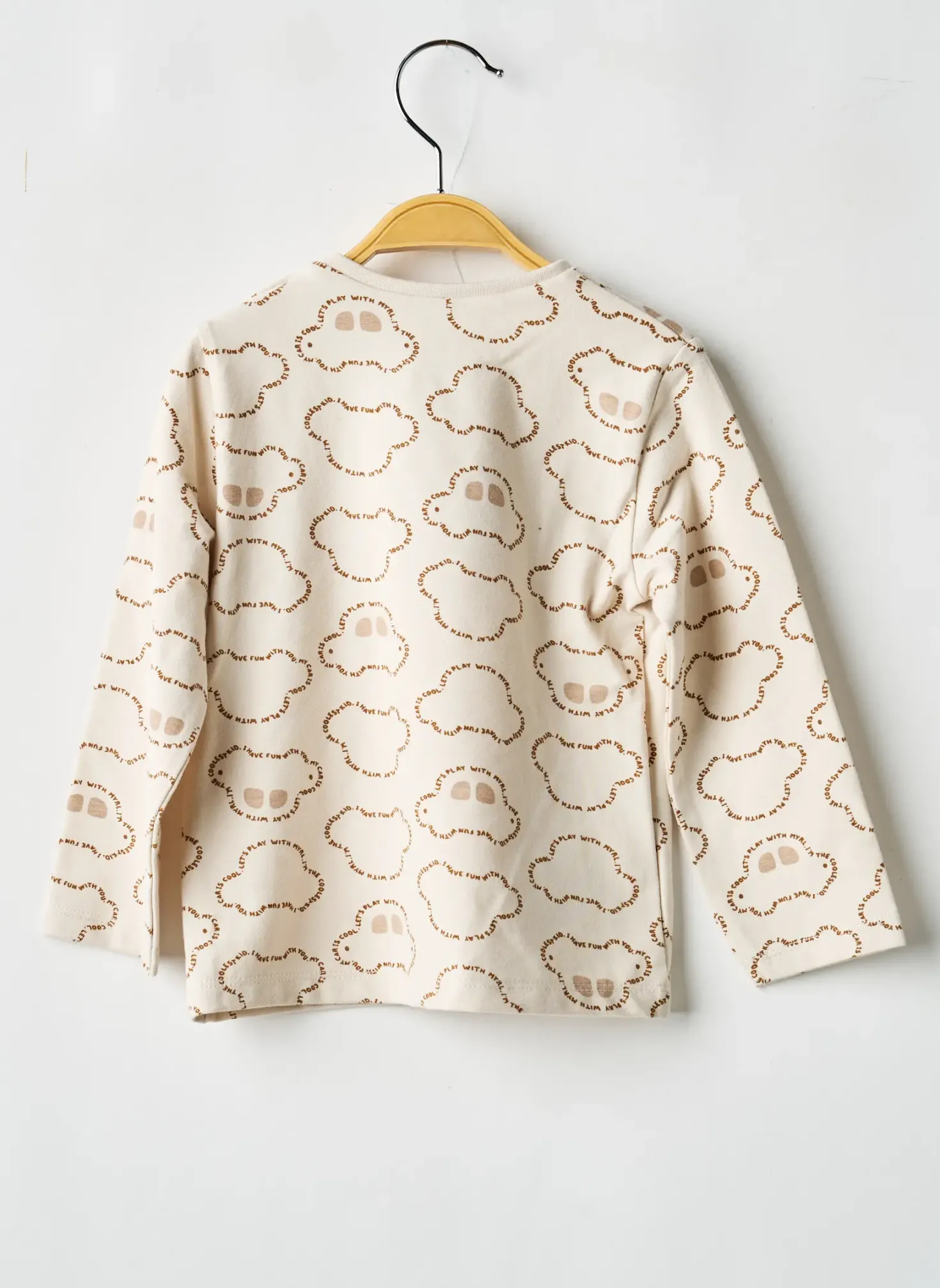 T-shirt Mayoral Beige Manches Longues