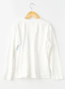 T-shirt Mayoral Blanc Manches Longues
