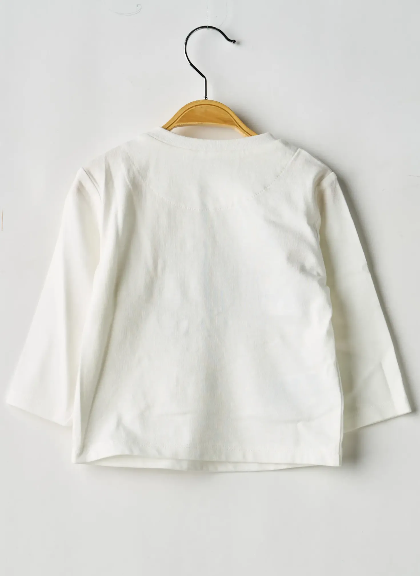 T-shirt Mayoral Blanc Manches Longues