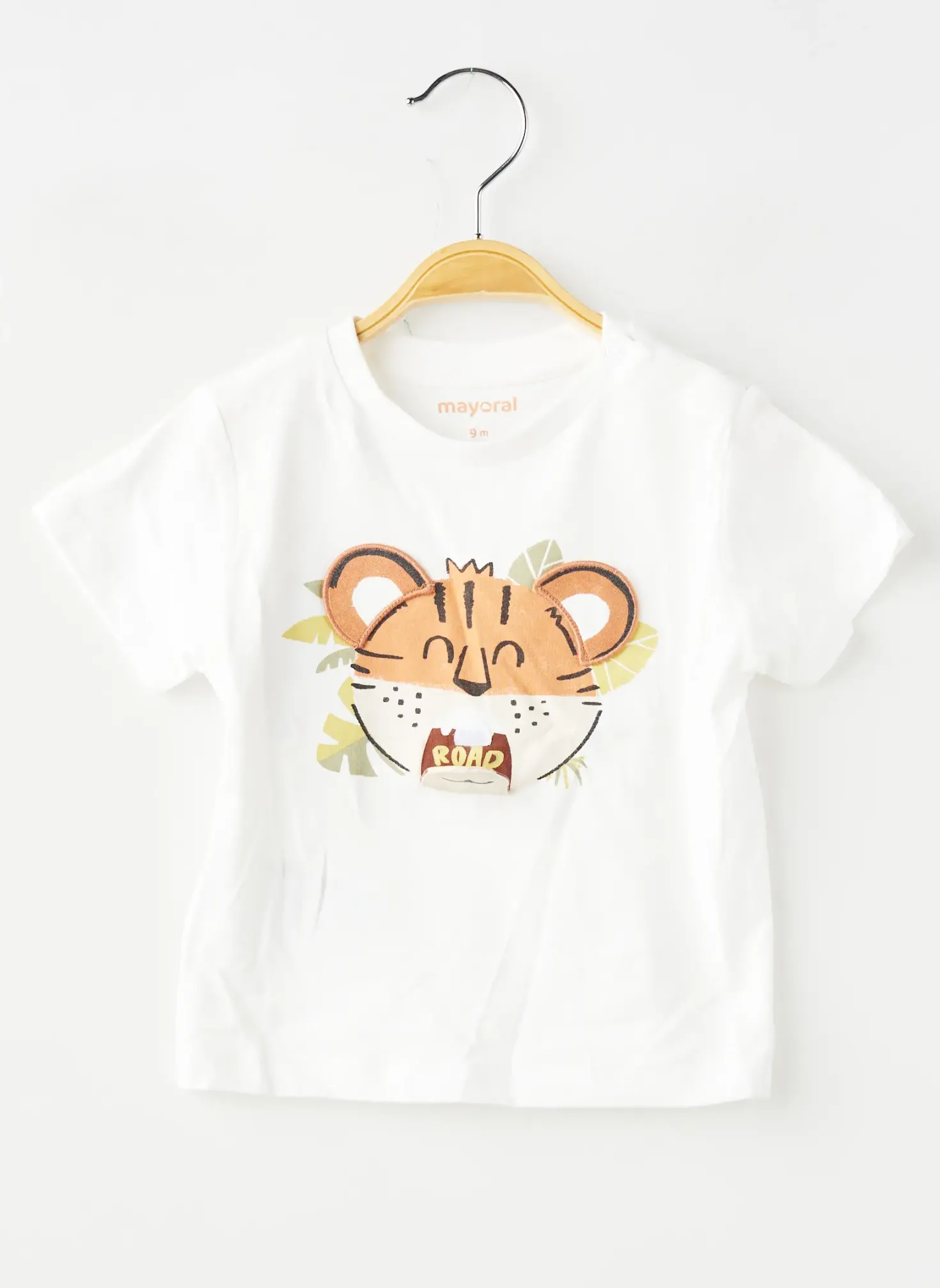 T-shirt Mayoral Blanc Manches Courtes