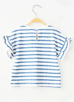 T-shirt Mayoral Bleu Manches Courtes
