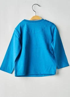 T-shirt Mayoral Bleu Manches Longues