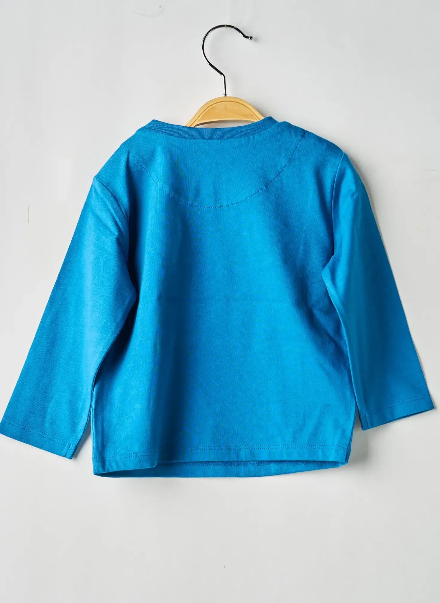 T-shirt Mayoral Bleu Manches Longues