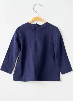 T-shirt Mayoral Bleu Manches Longues