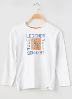 T-shirt Mayoral Gris Manches Longues