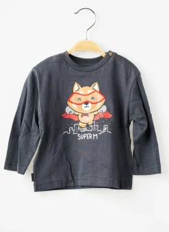 T-shirt Mayoral Gris Manches Longues