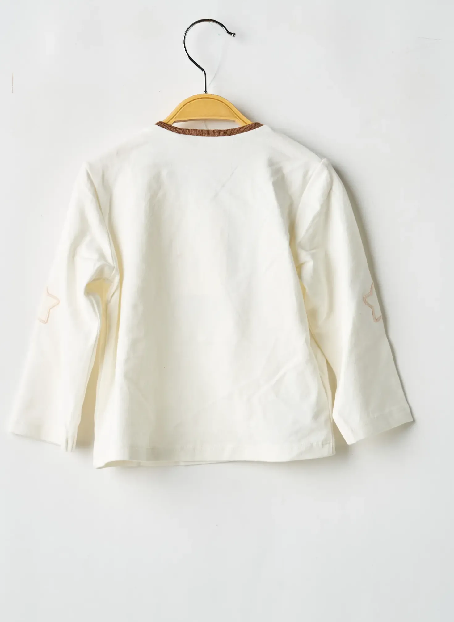 T-shirt Mayoral Marron Manches Longues