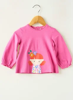 T-shirt Mayoral Rose Manches Longues
