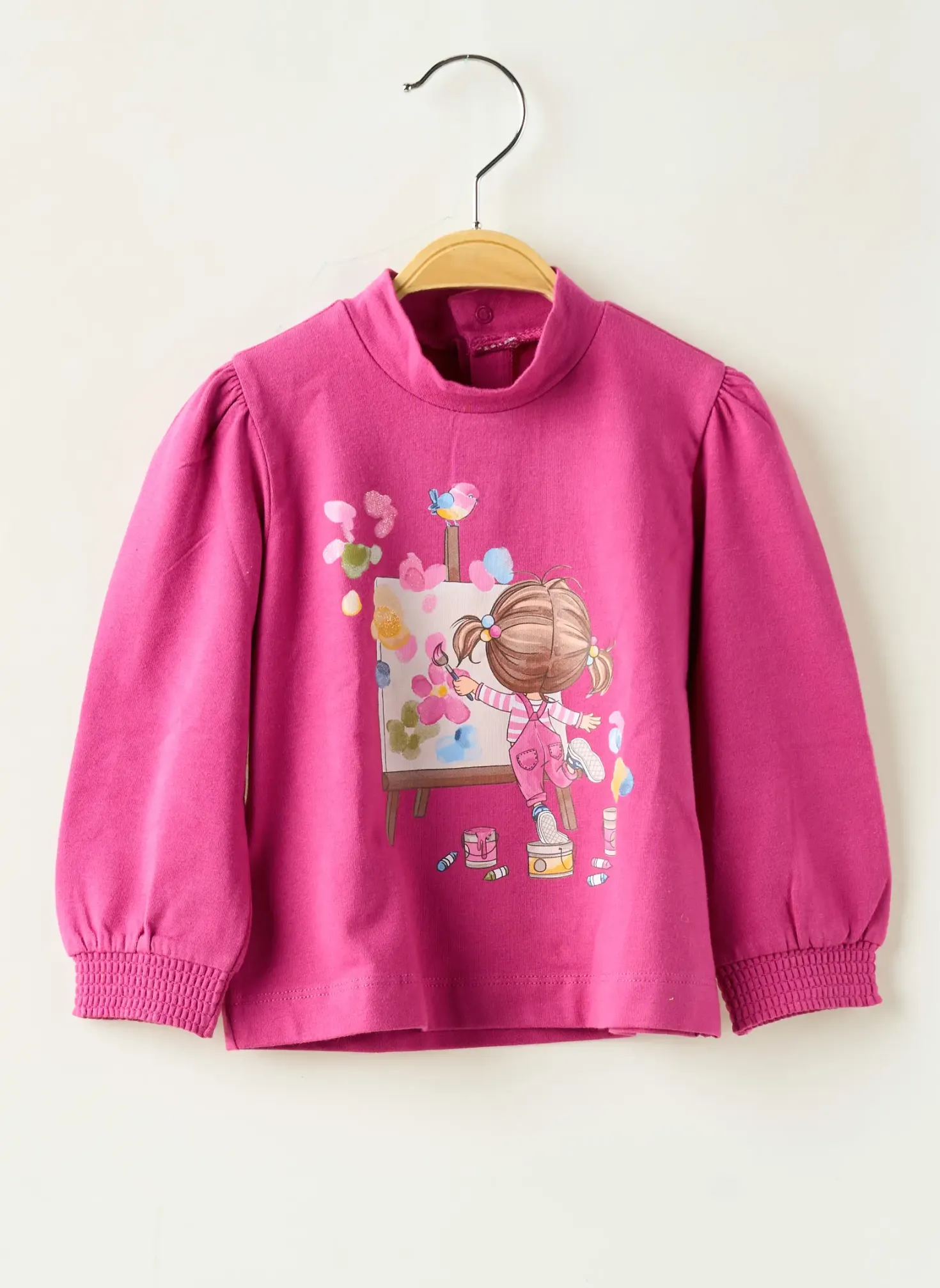 T-shirt Mayoral Rose Manches Longues