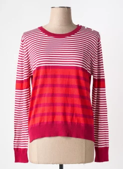T-shirt Montagut Rouge Manches Longues