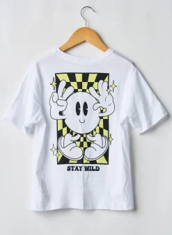 T-shirt Name It Blanc