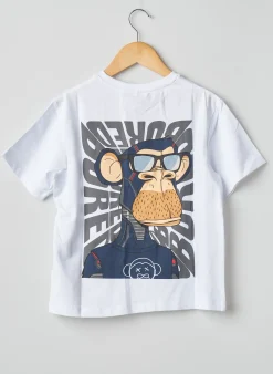 T-shirt Name It Blanc