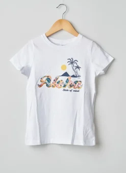 T-shirt Name It Blanc