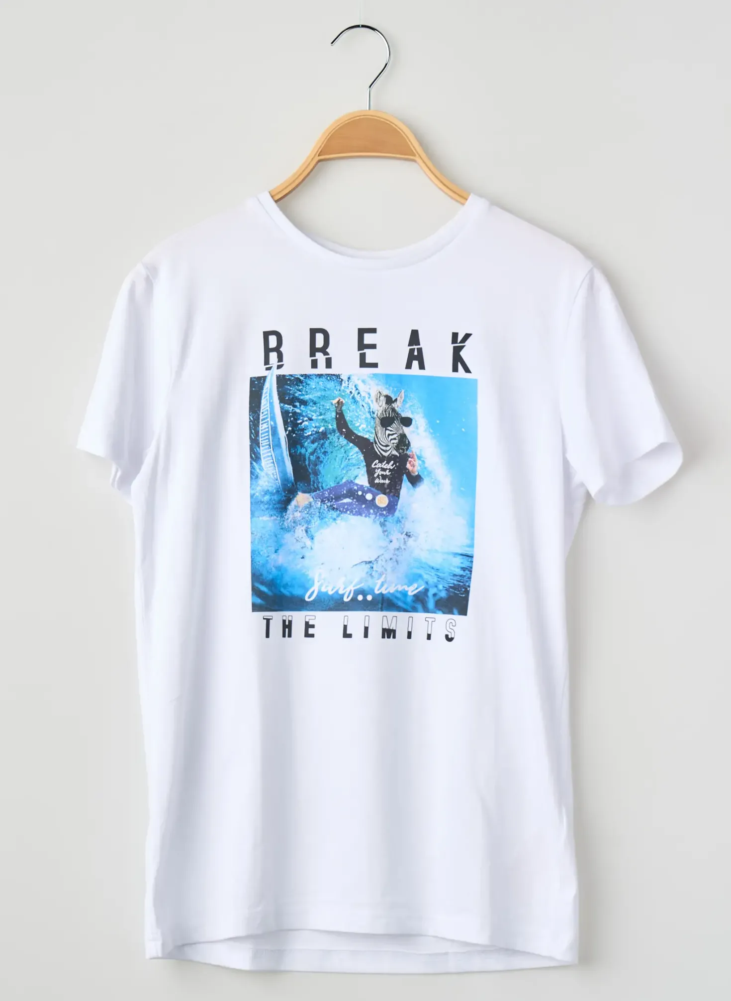 T-shirt Name It Blanc