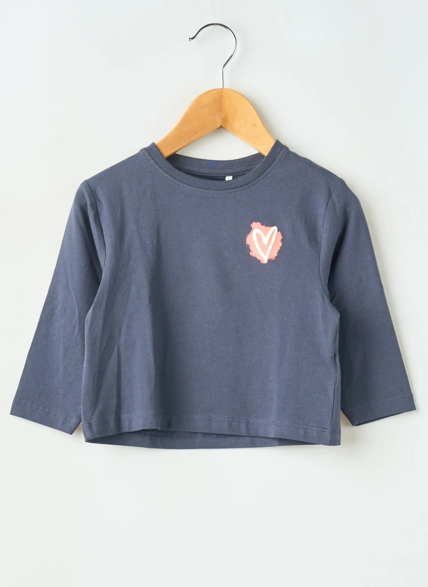 T-shirt Name It Bleu Manches Longues