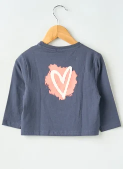 T-shirt Name It Bleu Manches Longues