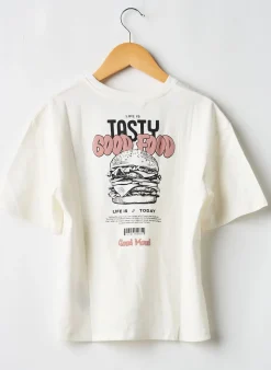 T-shirt Name It Ecru