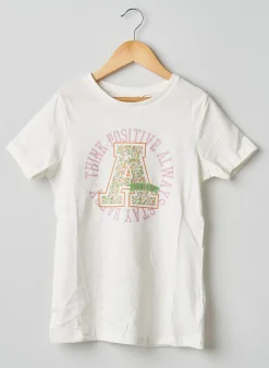 T-shirt Name It Ecru