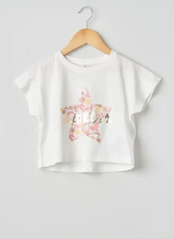 T-shirt Name It Ecru
