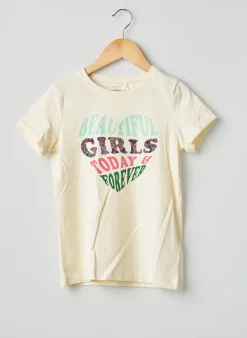 T-shirt Name It Ivoire