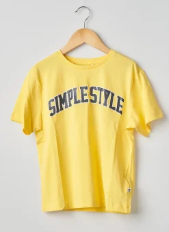 T-shirt Name It Jaune